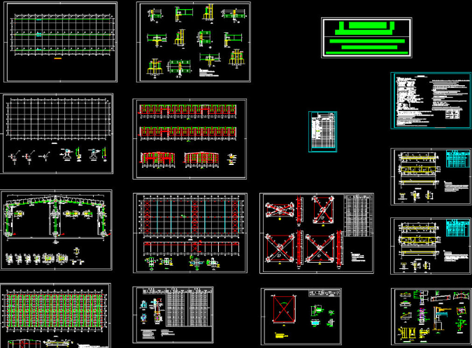 盘锦仓库钢结构施工图片