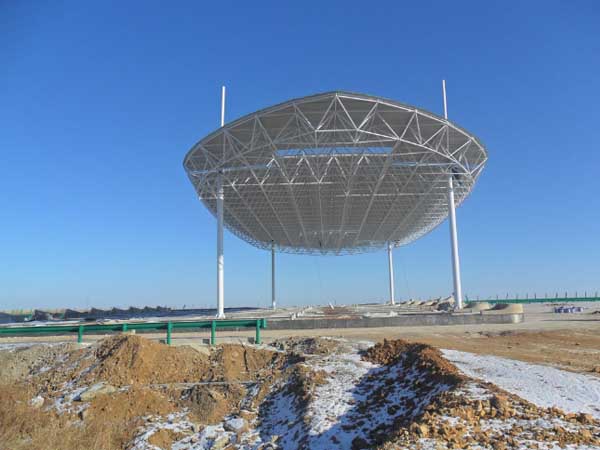 盘锦加油站网架工程