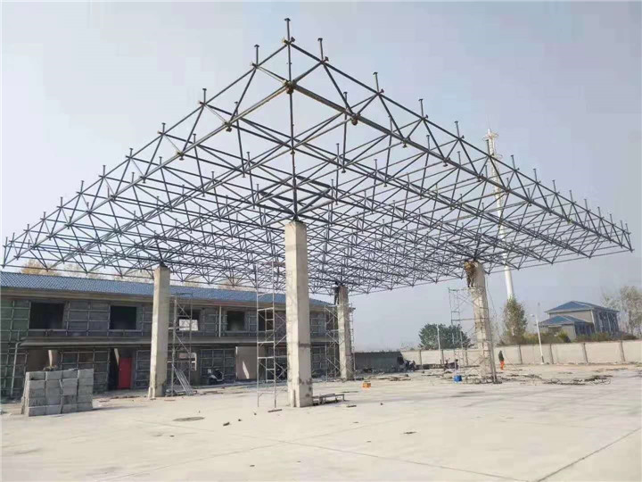 盘锦加油站网架